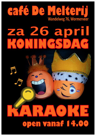 Konings Karaoke 26 april
