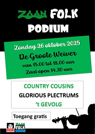 ZaanFolk Podium in De Groote Weiver